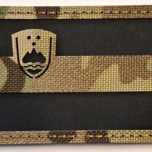 Velcro našitek Slovenija Camo odsevni